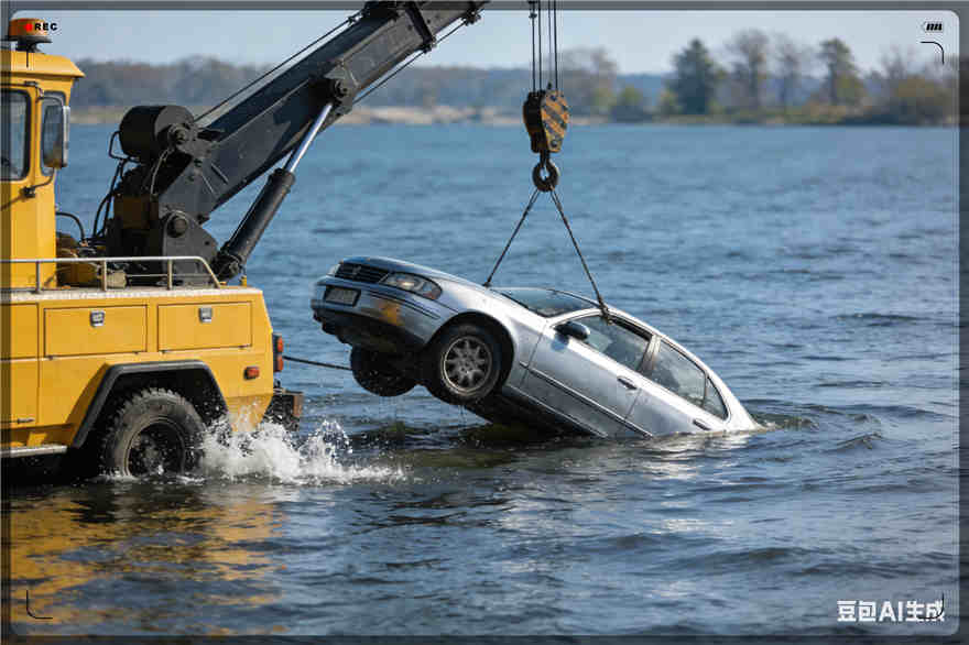 诸暨吊车救援电话【案例】